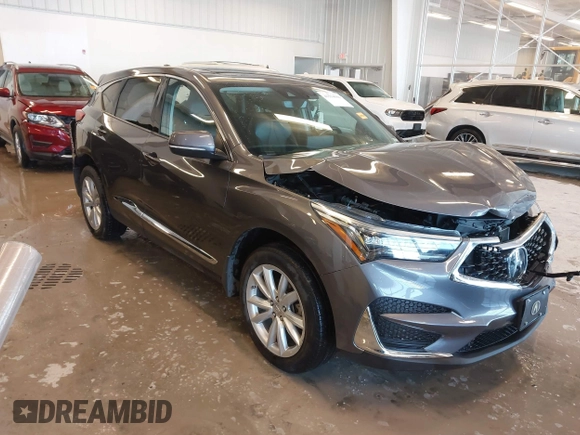 2019 Acura RDX with VIN 5J8TC2H35KL037014, listed as a IAAI auction lot 41554566 with 76,794 mi miles. Bid and sale history available at carsss.com. Image 1.