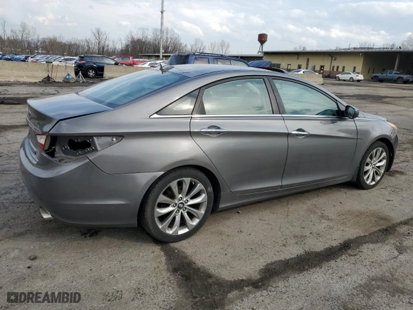 2013 Hyundai Sonata Limited with VIN 5NPEC4AC2DH580776, listed as a Copart auction lot 51183765 with 93,505 mi miles and Salvage Title. Bid and sale history available at carsss.com. Image 3.