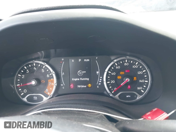 2019 Jeep Renegade Latitude z VIN ZACNJABB4KPK48494, wystawiony jako IAAI lot #42194525 z przebiegiem 76 134 mil mil oraz . Historia ofert i sprzedaży dostępna na DreamBid. Obrazek 7.