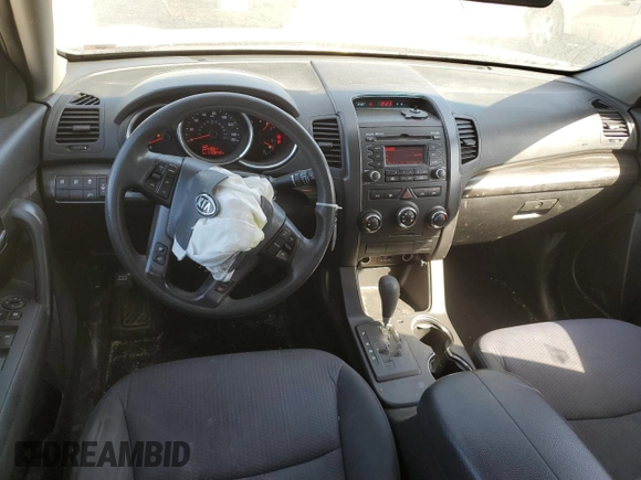2012 Kia Sorento LX with VIN 5XYKT3A15CG288024, listed as a Copart auction lot 48458575 with 110,643 mi miles and Salvage Title. Bid and sale history available at carsss.com. Image 8.