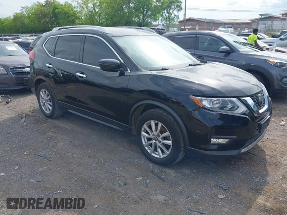 2018 Nissan Rogue S with VIN KNMAT2MT5JP619388, listed as a IAAI auction lot 42113687 with 186,220 mi miles and . Bid and sale history available at carsss.com. Image 1.