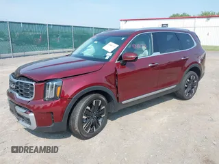 2023 Kia Telluride SX X-Pro with VIN 5XYP5DGC8PG376862, listed as a IAAI auction lot 42481710 with 17,517 mi miles and . Bid and sale history available at DreamBid. Image 17.