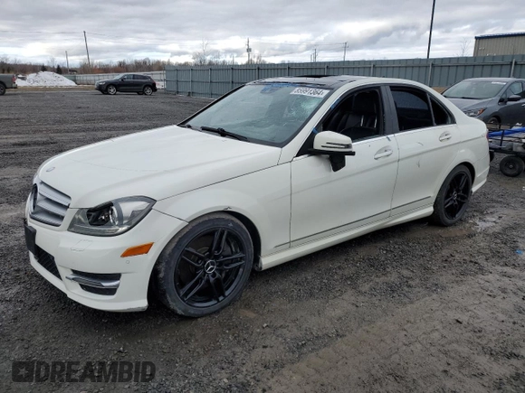 2012 Mercedes-Benz C 300 Sport with VIN WDDGF8BB4CA598687, listed as a Copart auction lot 55562575 with 371,312 mi miles and Clean title. Bid and sale history available at DreamBid. Image 1.