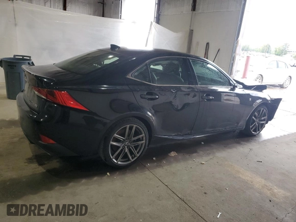 2019 Lexus IS 300 with VIN JTHC81D20K5034919, listed as a Copart auction lot 53449635 with 31,971 mi miles and Non repairable. Bid and sale history available at DreamBid. Image 3.
