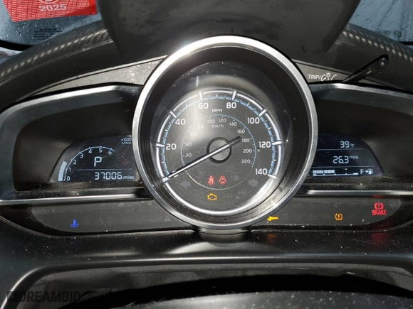 2019 Toyota Yaris Sedan L with VIN 3MYDLBYV1KY528189, listed as a Copart auction lot 42605205 with 37,006 mi miles and Salvage Title. Bid and sale history available at carsss.com. Image 9.