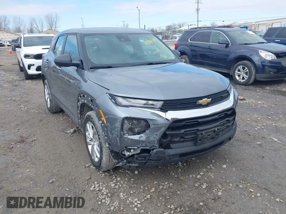 2021 Chevrolet TrailBlazer LS with VIN KL79MNSLXMB177386, listed as a IAAI auction lot 41898588 with 51,021 mi miles. Bid and sale history available at carsss.com. Image 6.