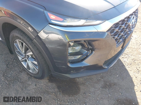 2020 Hyundai Santa Fe SEL w/SULEV with VIN 5NMS33AD7LH184750, listed as a IAAI auction lot 41637769 with 89,166 mi miles. Bid and sale history available at carsss.com. Image 6.