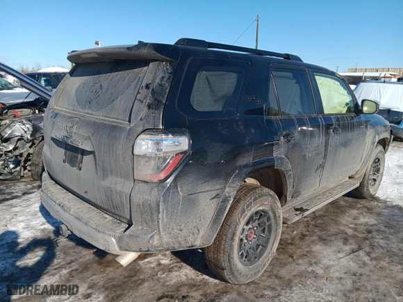 2023 Toyota 4Runner TRD Off Road with VIN JTEPU5JR0P6138475, listed as a Copart auction lot 50143525 with 17,187 mi miles and Clean Title. Bid and sale history available at carsss.com. Image 3.