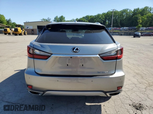 2022 Lexus RX 350 z VIN 2T2HZMDA9NC309753, wystawiony jako Copart lot #62212495 z przebiegiem 20 199 mil mil oraz Szkoda całkowita • Salvage title. Historia ofert i sprzedaży dostępna na DreamBid. Obrazek 6.