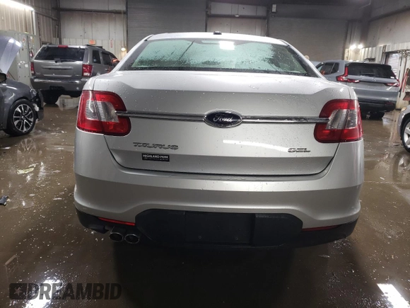2011 Ford Taurus SEL with VIN 1FAHP2EW6BG186568, listed as a Copart auction lot 45344075 with 29,800 mi miles and Salvage Title. Bid and sale history available at carsss.com. Image 6.