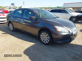 2014 Nissan Sentra SV with VIN 3N1AB7AP6EL694256, listed as a IAAI auction lot 42272806 with 164,248 mi miles and . Bid and sale history available at DreamBid. Image 1.
