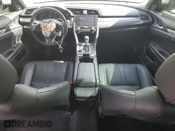 2018 Honda Civic EX-L with VIN JHMFC1F77JX034729, listed as a Copart auction lot 49603095 with 95,402 mi miles and Salvage Title. Bid and sale history available at DreamBid. Image 8.