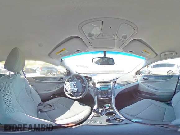 2013 Hyundai Sonata GLS with VIN 5NPEB4AC6DH569671, listed as a Copart auction lot 47434375 with 97,353 mi miles and Salvage Title. Bid and sale history available at carsss.com. Image 13.