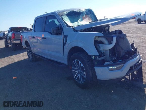 2023 Ford F-150 XL with VIN 1FTEW1EP4PKG20655, listed as a IAAI auction lot 41203890 with 1 mi miles. Bid and sale history available at carsss.com. Image 12.