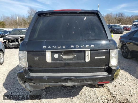 2007 Land Rover Range Rover SC z VIN SALMF13497A262763, wystawiony jako Copart lot #48158695 z przebiegiem 217 413 mil mil oraz Szkoda całkowita • Salvage title. Historia ofert i sprzedaży dostępna na DreamBid. Obrazek 6.