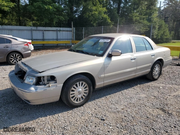 2006 Mercury Grand Marquis LS Premium with VIN 2MEFM75V56X628012, listed as a Copart auction lot 67092284 with 86,340 mi miles and Salvage Title. Bid and sale history available at carsss.com. Image 1.