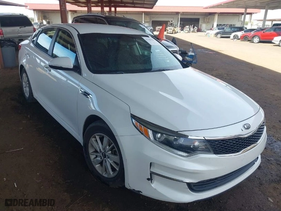 2016 Kia Optima LX with VIN 5XXGT4L31GG049316, listed as a IAAI auction lot 41786981 with 148,345 mi miles. Bid and sale history available at carsss.com. Image 13.