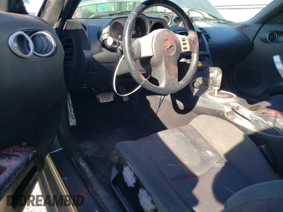 2003 Nissan 350Z Enthusiast with VIN JN1AZ34D03T104681, listed as a Copart auction lot 50886705 with 171,150 mi miles and Salvage Title. Bid and sale history available at carsss.com. Image 8.