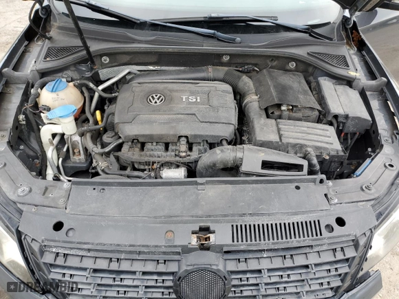2015 Volkswagen Passat 1.8T Sport with VIN 1VWBT7A3XFC073110, listed as a Copart auction lot 41399305 with 123,086 mi miles and Salvage Title. Bid and sale history available at carsss.com. Image 13.