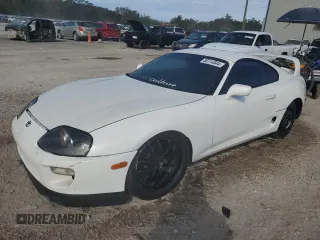 1997 Toyota Supra с VIN JT2DD82A4V0038759, выставлен на аукционе Copart как лот 86114544 с пробегом Не указан миль и Списание • Salvage title. История ставок и продаж доступна на DreamBid. Изображение 1.