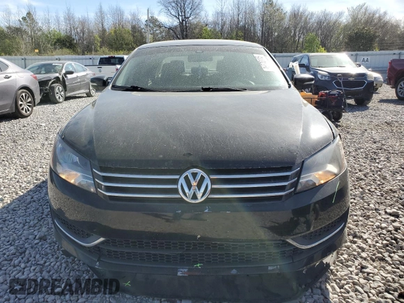 2014 Volkswagen Passat S with VIN 1VWAS7A35EC043347, listed as a Copart auction lot 49770115 with 125,893 mi miles and Salvage Title. Bid and sale history available at carsss.com. Image 5.