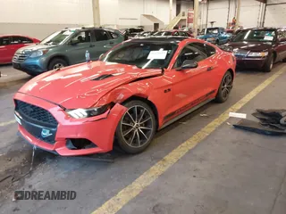 2016 Ford Mustang EcoBoost with VIN 1FA6P8TH2G5277323, listed as a IAAI auction lot 41074053 with 102,789 mi miles. Bid and sale history available at carsss.com. Image 2.