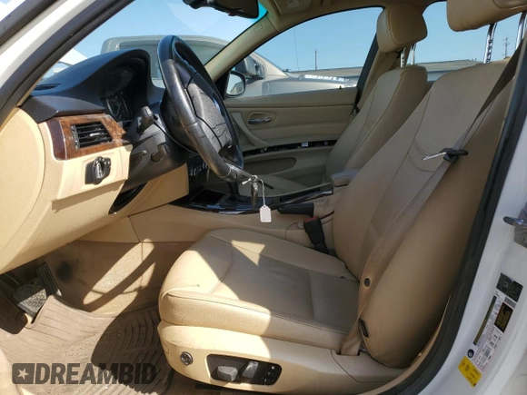2011 BMW 3 Series 328i with VIN WBAPH5C54BA442222, listed as a Copart auction lot 54578765 with 143,864 mi miles and Salvage title. Bid and sale history available at DreamBid. Image 7.
