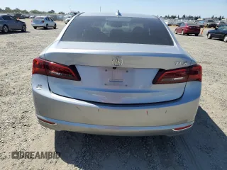 2017 Acura TLX with VIN 19UUB1F3XHA001490, listed as a Copart auction lot 58443345 with 92,609 mi miles and Salvage title. Bid and sale history available at DreamBid. Image 6.