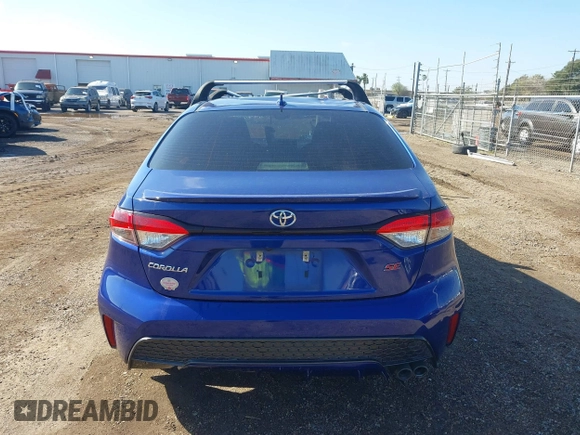 2020 Toyota Corolla SE with VIN JTDS4RCE9LJ030816, listed as a IAAI auction lot 41577520 with 39,857 mi miles. Bid and sale history available at carsss.com. Image 16.