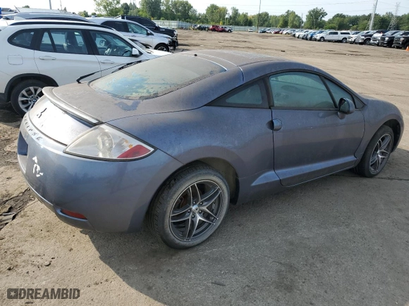 2007 Mitsubishi Eclipse GS with VIN 4A3AK24FX7E060175, listed as a Copart auction lot 67622494 with 115,295 mi miles and Clean Title. Bid and sale history available at carsss.com. Image 3.