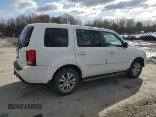 2015 Honda Pilot LX with VIN 5FNYF4H22FB068986, listed as a Copart auction lot 51089125 with 176,794 mi miles and Salvage Title. Bid and sale history available at carsss.com. Image 3.