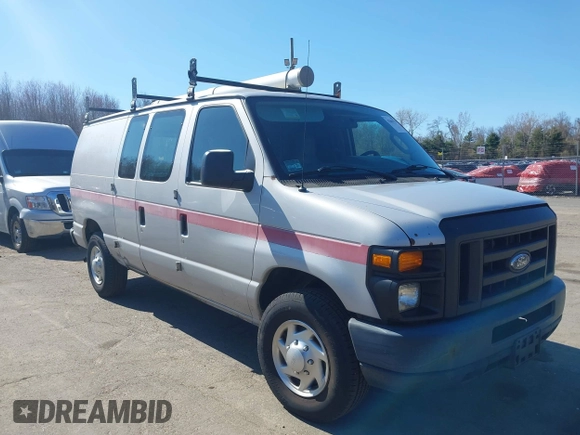 2013 Ford Econoline Cargo Commercial with VIN 1FTNE2EW4DDA30116, listed as a IAAI auction lot 42040770 with 88,468 mi miles and . Bid and sale history available at DreamBid. Image 1.