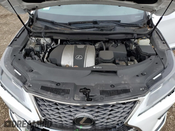 2021 Lexus RX 350 F Sport with VIN 2T2SZMDA4MC274060, listed as a Copart auction lot 51144745 with 49,332 mi miles and Salvage Title. Bid and sale history available at DreamBid. Image 12.