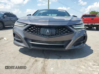 2021 Acura TLX w/A-Spec Package with VIN 19UUB6F51MA001449, listed as a Copart auction lot 61774275 with 83,036 mi miles and Salvage title. Bid and sale history available at DreamBid. Image 5.