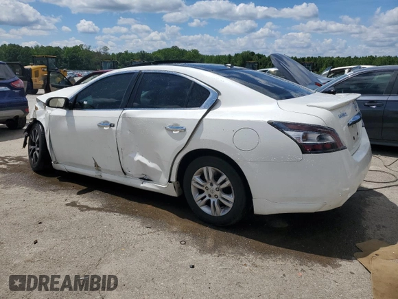 2012 Nissan Maxima SV with VIN 1N4AA5AP3CC861305, listed as a Copart auction lot 54036824 with Not provided miles and Non repairable. Bid and sale history available at DreamBid. Image 2.
