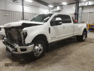 2022 Ford F-350 XL with VIN 1FT8W3DT7NEG24296, listed as a Copart auction lot 46911675 with 42,076 mi miles and Salvage Title. Bid and sale history available at DreamBid. Image 1.