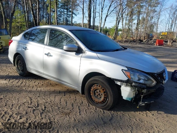 2017 Nissan Sentra S with VIN 3N1AB7AP0HY233786, listed as a IAAI auction lot 41734375 with 82,241 mi miles. Bid and sale history available at carsss.com. Image 1.