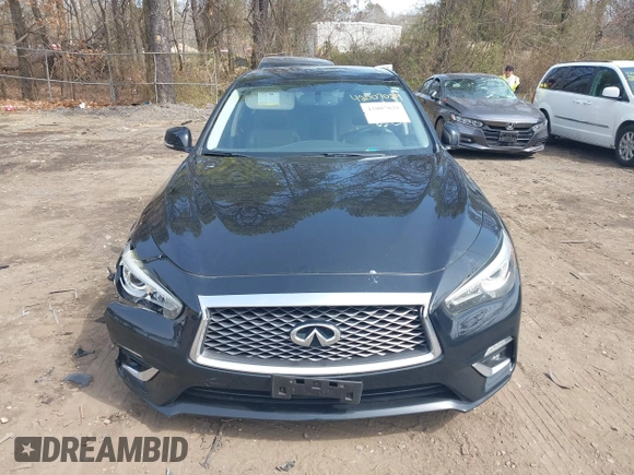 2018 Infiniti Q50 Sport with VIN JN1EV7AR8JM612165, listed as a IAAI auction lot 42007029 with 71,328 mi miles and . Bid and sale history available at carsss.com. Image 12.
