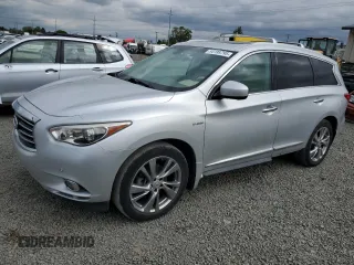 2014 Infiniti QX60 Hybrid with VIN 5N1CL0MN4EC513148, listed as a Copart auction lot 54188795 with 211,753 mi miles and Clean Title. Bid and sale history available at DreamBid. Image 1.