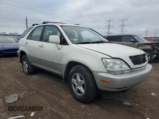 2002 Lexus RX 300 z VIN JTJHF10U720257988, wystawiony jako Copart lot #49228985 z przebiegiem Nie podano mil oraz Nie do naprawy • Non repairable. Historia ofert i sprzedaży dostępna na DreamBid. Obrazek 4.