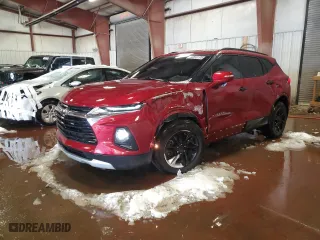 2020 Chevrolet Blazer LT with VIN 3GNKBCRS6LS600857, listed as a Copart auction lot 43872705 with 79,428 mi miles and Non Repairable. Bid and sale history available at carsss.com. Image 1.
