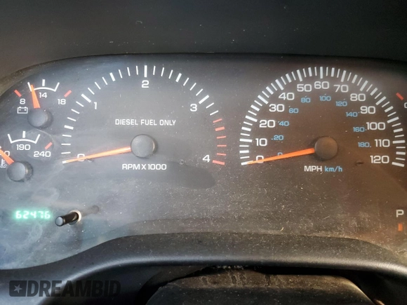 2001 Dodge Ram 3500 with VIN 1B7MF33611J232152, listed as a Copart auction lot 86854964 with 62,476 mi miles and Salvage Title. Bid and sale history available at carsss.com. Image 9.