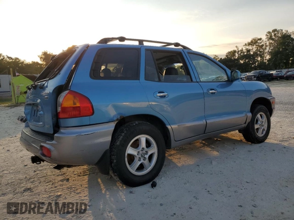 2004 Hyundai Santa Fe GLS with VIN KM8SC73E74U833353, listed as a Copart auction lot 76123274 with 115,309 mi miles and Salvage Title. Bid and sale history available at carsss.com. Image 3.