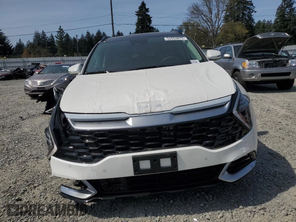 2025 Kia Sportage SX-Prestige with VIN KNDPXCDG5S7228122, listed as a Copart auction lot 54553875 with 20 mi miles and Salvage title. Bid and sale history available at DreamBid. Image 5.