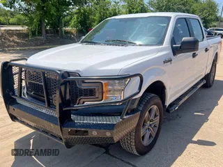2018 Ford F-150 XL with VIN 1FTFW1EG1JKF37681, listed as a Copart auction lot 61414165 with 152,835 mi miles and Clean title. Bid and sale history available at DreamBid. Image 2.