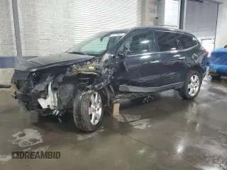 2012 Chevrolet Traverse 1LT z VIN 1GNKVGEDXCJ208097, wystawiony jako Copart lot #70720964 z przebiegiem 123 471 mil mil oraz Szkoda całkowita • Salvage title. Historia ofert i sprzedaży dostępna na DreamBid. Obrazek 1.