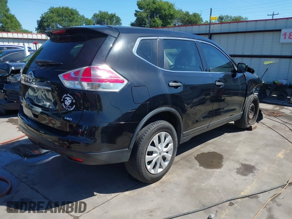 2016 Nissan Rogue S with VIN JN8AT2MV6GW153992, listed as a IAAI auction lot 42074239 with 82,110 mi miles. Bid and sale history available at carsss.com. Image 4.