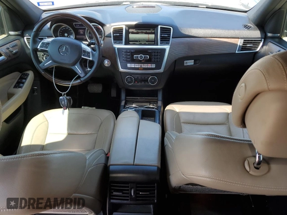 2014 Mercedes-Benz M 350 with VIN 4JGDA2EB5EA336177, listed as a Copart auction lot 52234585 with 139,654 mi miles and Salvage Title. Bid and sale history available at DreamBid. Image 8.