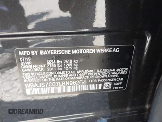 2020 BMW 5 Series M550i xDrive z VIN WBAJS7C07LBN96264, wystawiony jako IAAI lot #42478429 z przebiegiem 46 035 mil mil oraz . Historia ofert i sprzedaży dostępna na DreamBid. Obrazek 9.