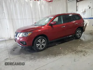 2018 Nissan Pathfinder SL with VIN 5N1DR2MM2JC655496, listed as a Copart auction lot 48126015 with 134,351 mi miles and Salvage Title. Bid and sale history available at carsss.com. Image 1.